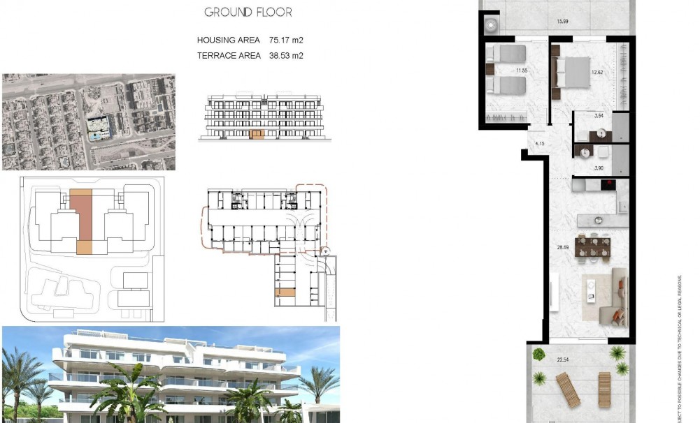 Nieuwbouw · Ground Floor · Orihuela Costa · Lomas de Cabo Roig