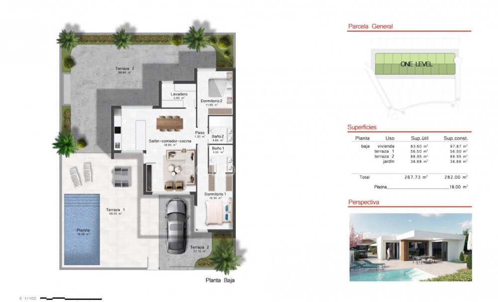 Nouvelle construction · Villa · BAÑOS Y MENDIGO · Altaona golf and country village