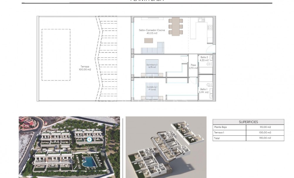 New Build · Bungalow · Finestrat · Balcon de finestrat