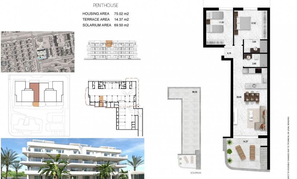 Nowa konstrukcja · Daszek · Orihuela Costa · Lomas de Cabo Roig