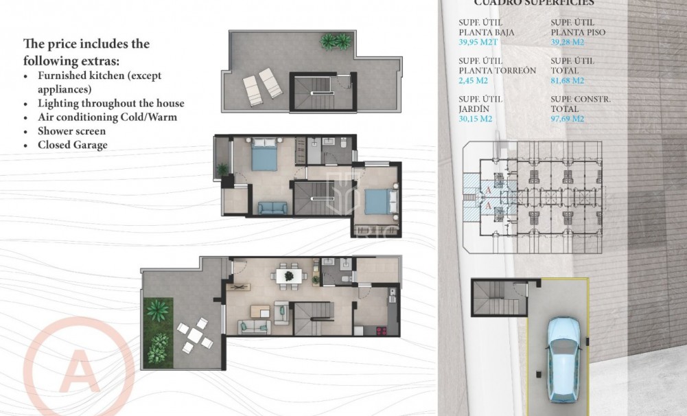 Nouvelle construction · Maison de ville · La Manga del Mar Menor · LA MANGA