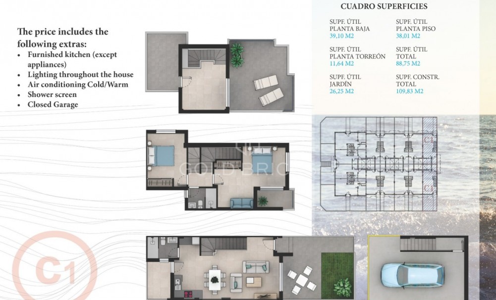 Nouvelle construction · Maison de ville · La Manga del Mar Menor · LA MANGA