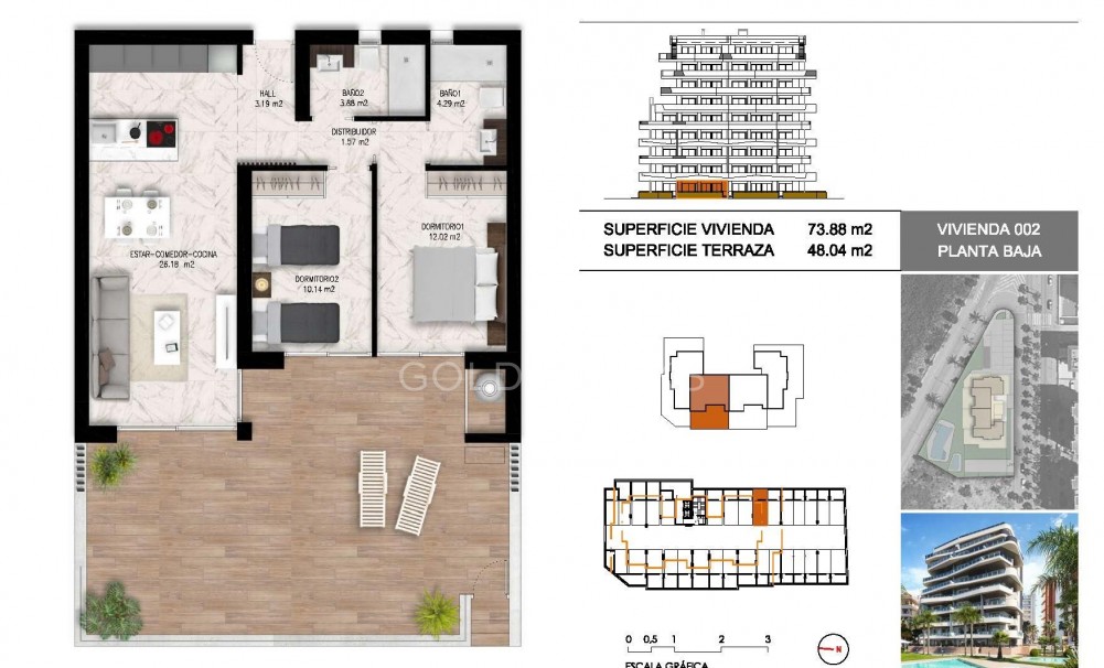 New Build · Apartment · Guardamar del Segura · PUERTO