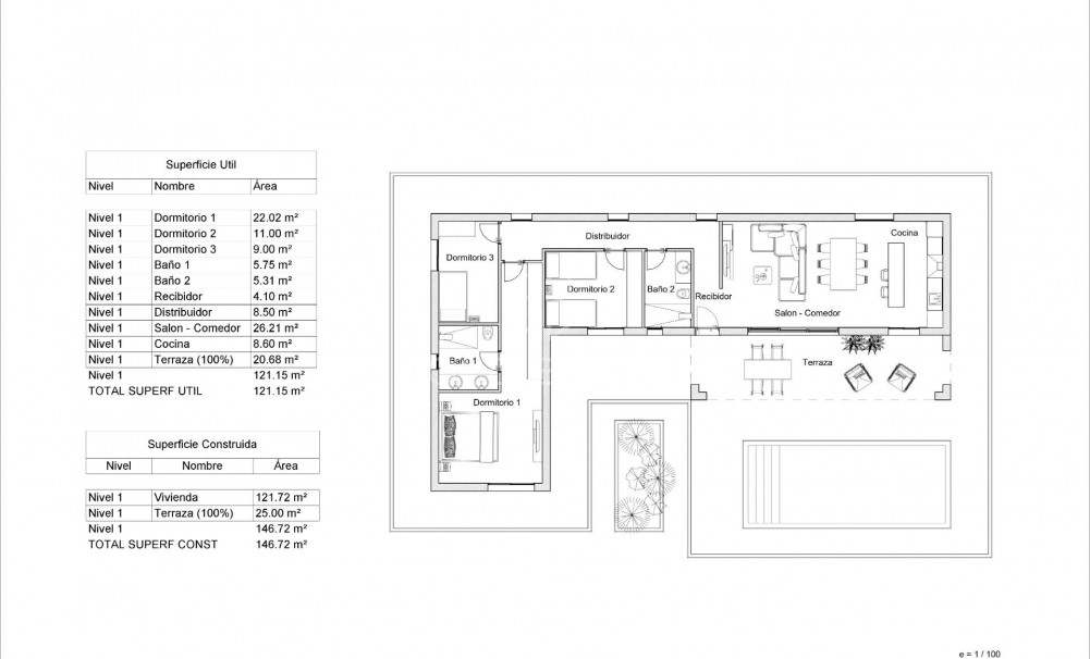 Nouvelle construction · Villa · Pinoso · Lel