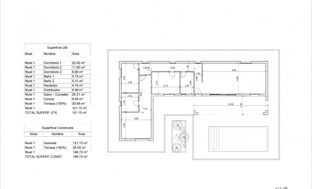 Nouvelle construction · Villa · Pinoso · Lel