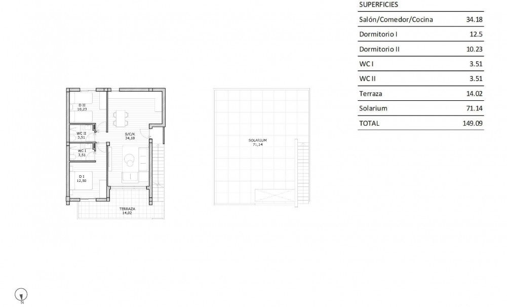 New Build · Bungalow · San Miguel de Salinas · Pueblo