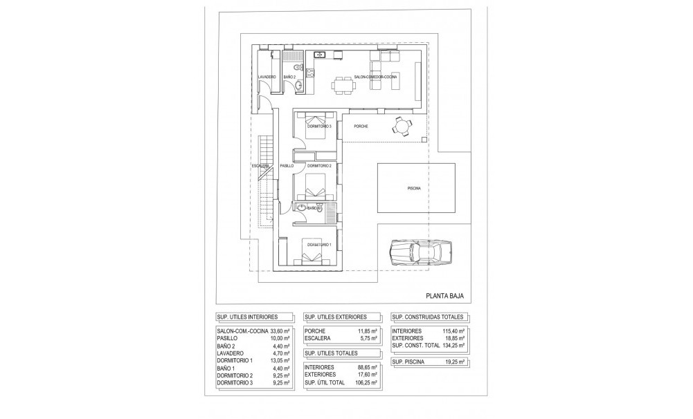 Nouvelle construction · Villa · Pinoso · Campo