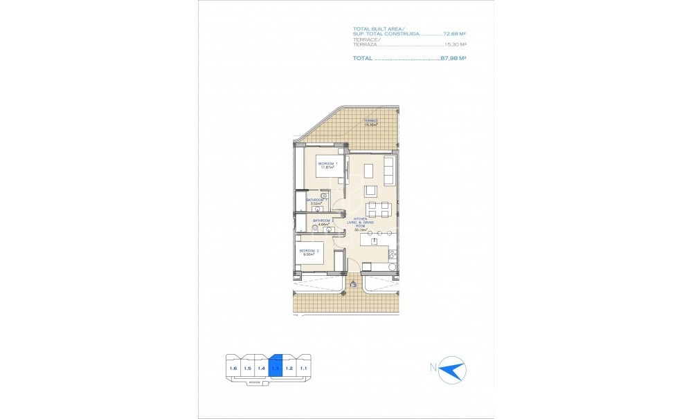 Nieuwbouw · Apartment · Los Alcazares · Serena Golf