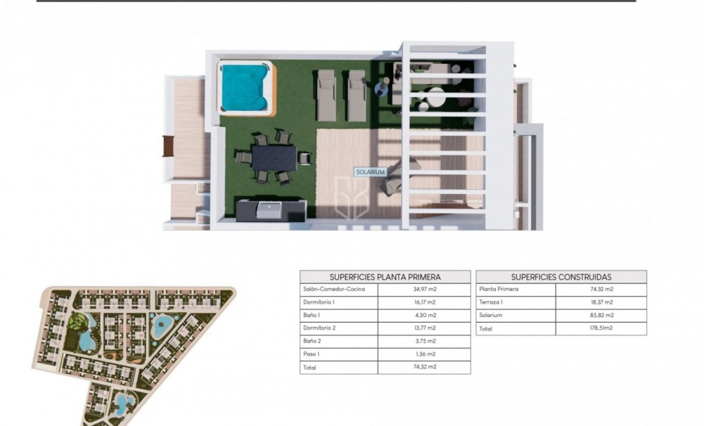 Nowa konstrukcja · Bungalow · Torrevieja · Los balcones