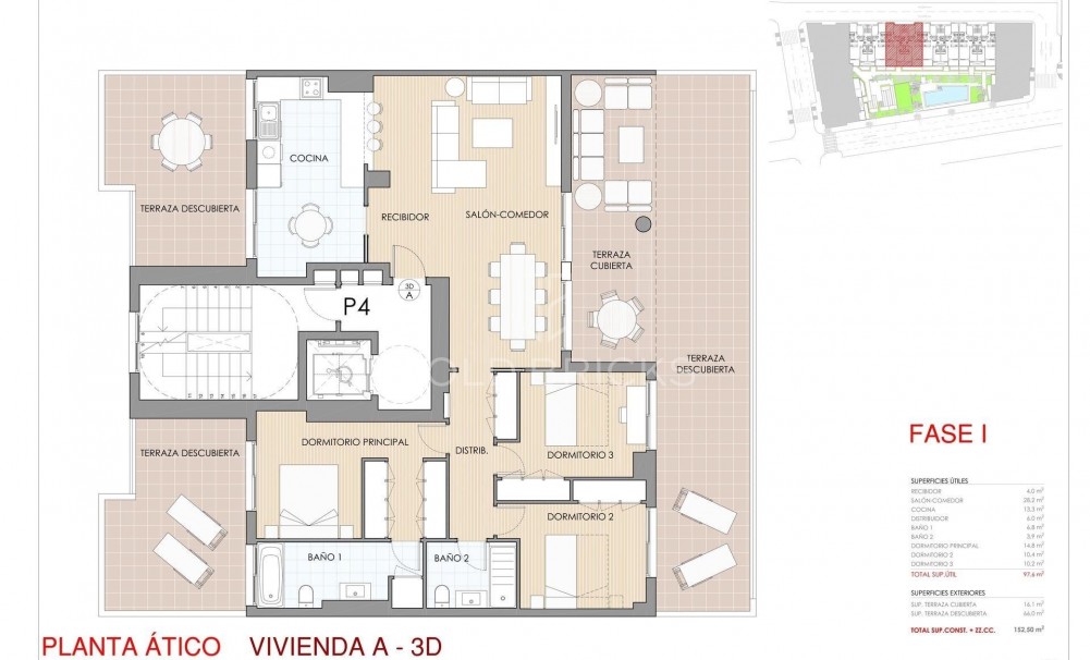 Nouvelle construction · Attique · Águilas · Isla del fraile