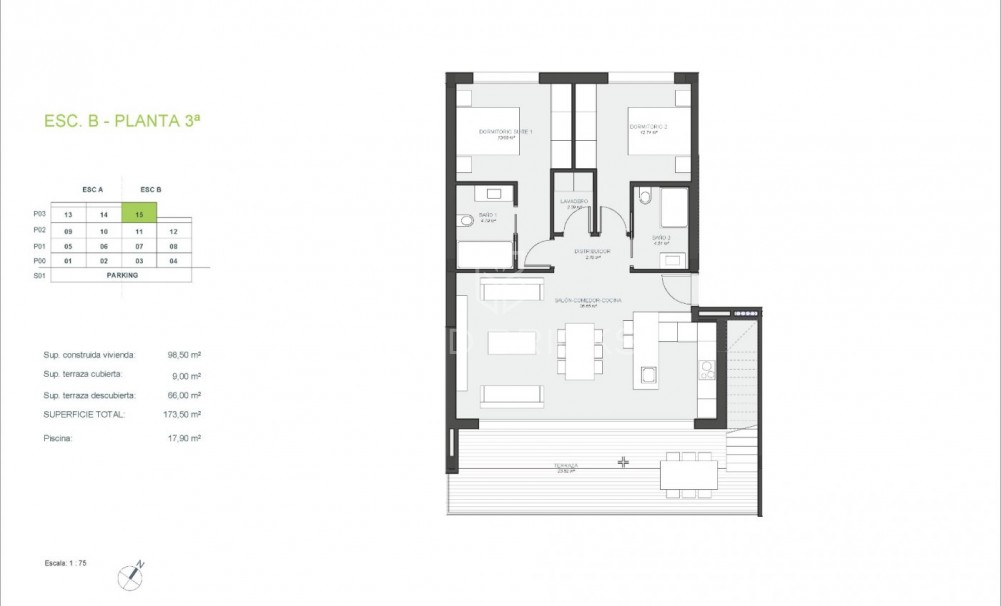 Nouvelle construction · Attique · Orihuela · Las Colinas Golf